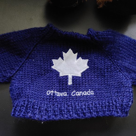 Atelier Toutou Other - Ottawa, Canada Stiched Knit Sweater by Atelier Toutou Plush Workshop for BABW